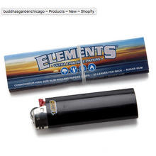 Load image into Gallery viewer, Elements Connoisseur King Size Rolling Papers w/ Tips

